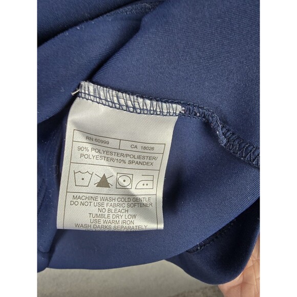 New England Patriots Antigua Jacket Womens Large  Navy Red Trim Full Zip - Picture 5 of 14